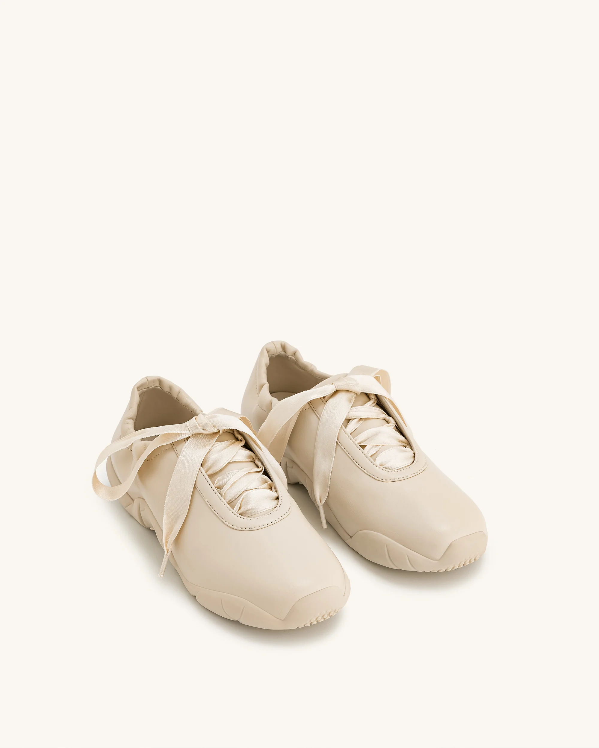 Flavia Ballerina Sneakers - Apricot - Image 3