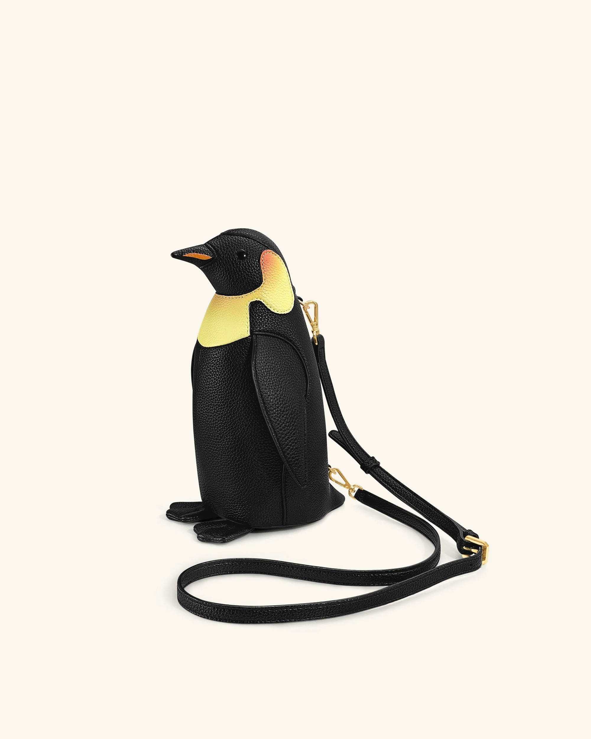 Pia Penguin Crossbody Bag - Black - Image 3