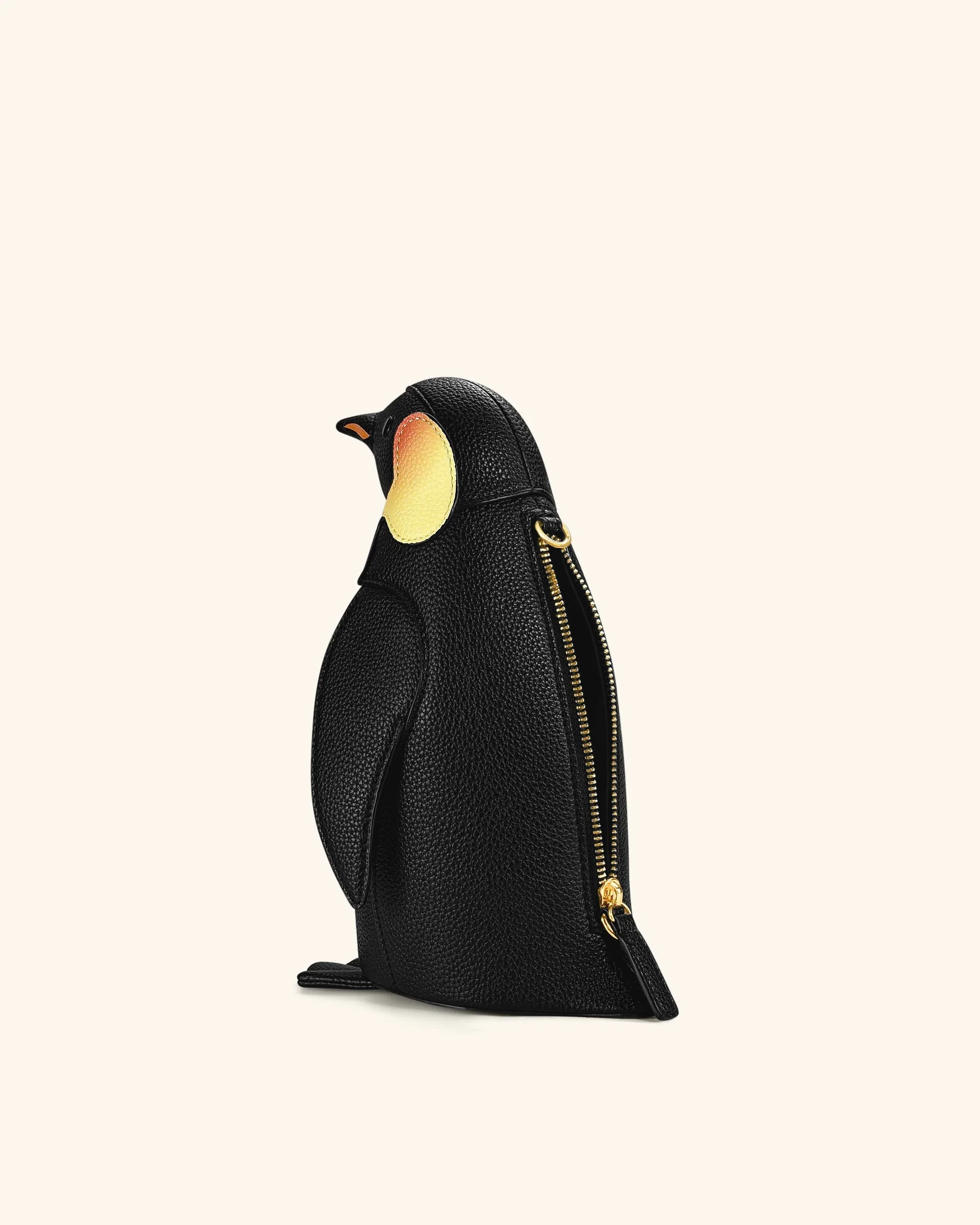 Pia Penguin Crossbody Bag - Black - Image 4