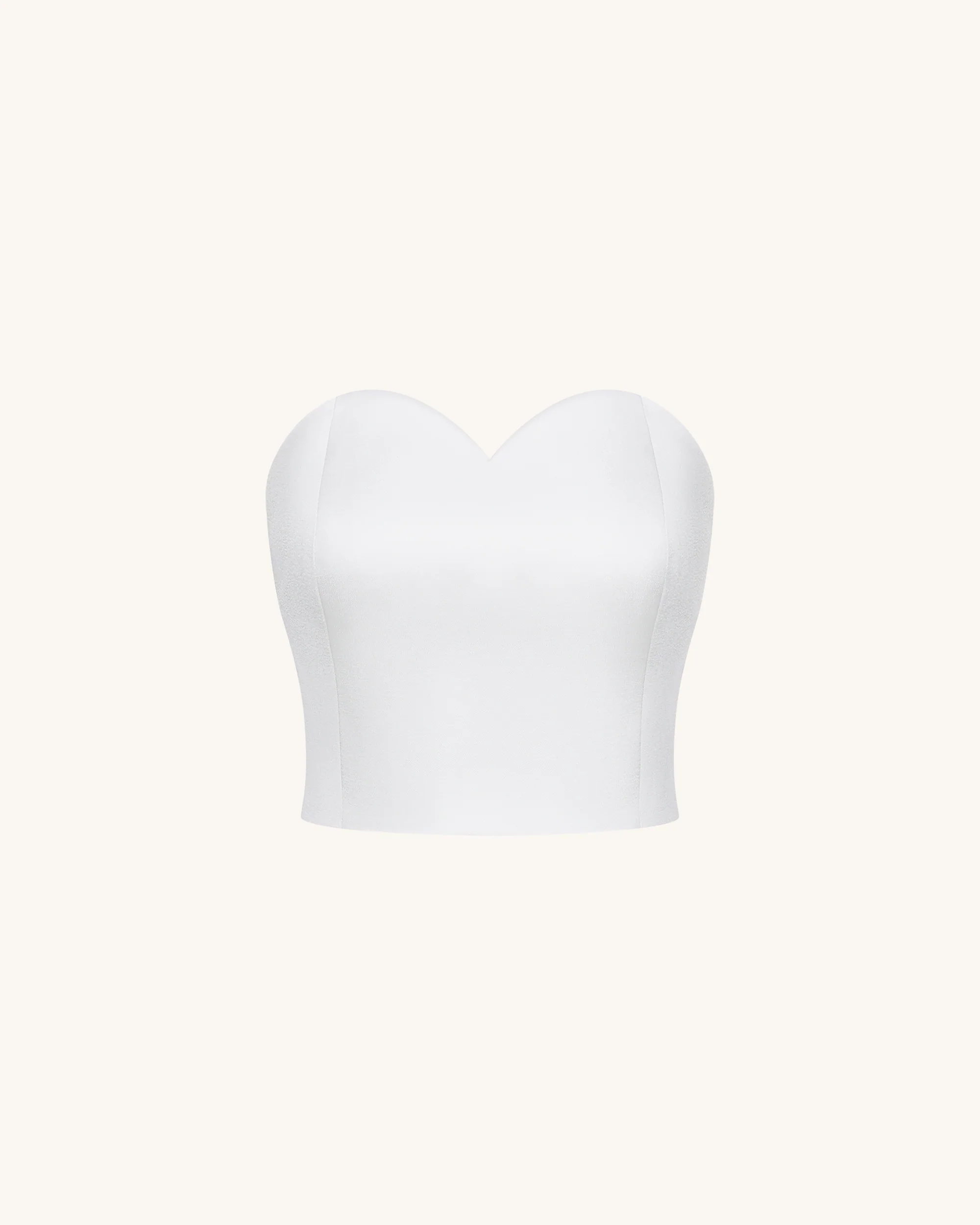 Sweetheart Bustier - White - Image 5