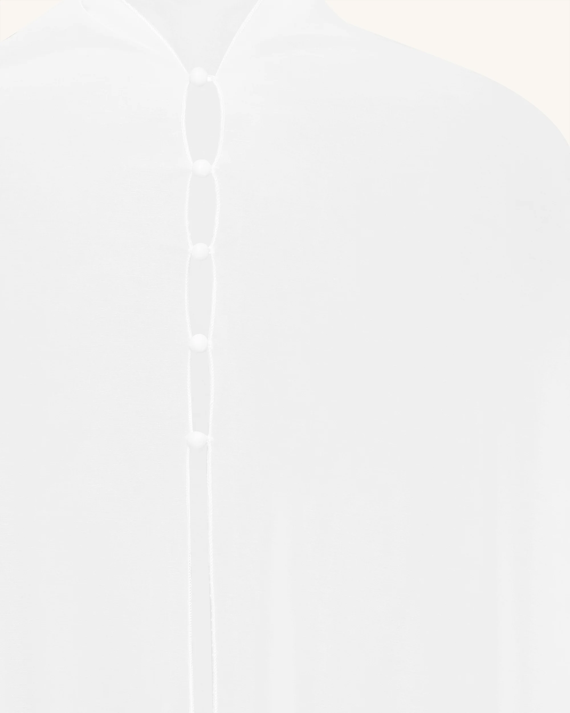 Tulle Cape Shawl - White - Image 10